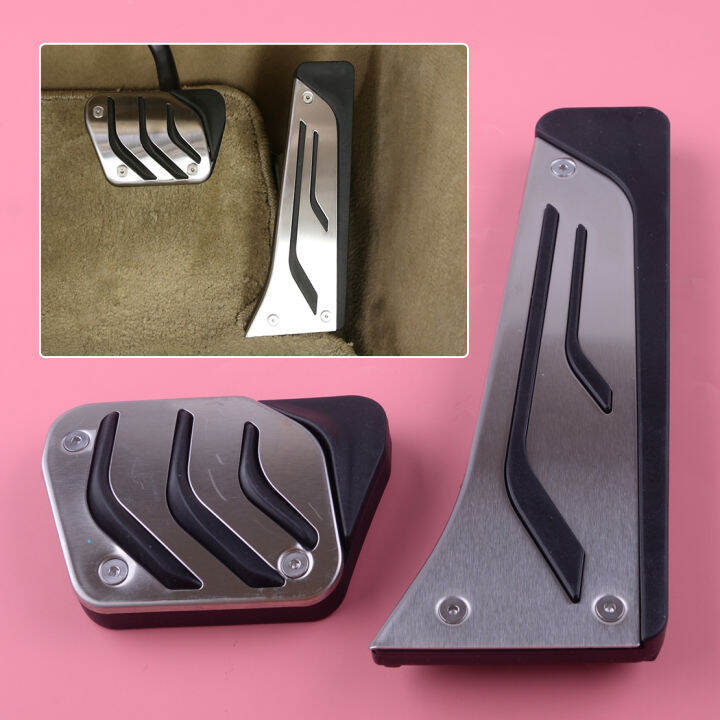 dwcx-2pcs-stainless-steel-car-gas-brake-pedal-pad-cover-fit-for-bmw-f30-g20-g30-g32-g05-f15-f16-f25-f36