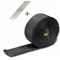 5M Universal Car Motorcycle Shield Exhaust Pipe Bandage Thermal Wrap Insulation Cotton Tape Heat Insulation Cloth Accessories Adhesives Tape