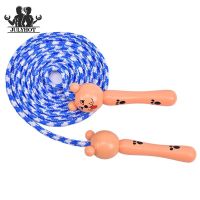 Kids Jump Ropes Wood Handle Skipping Ropes Cute Cartoon Chlidren Jump Ropes Lose Weight Exercise Gym Sports Fitness Equipment