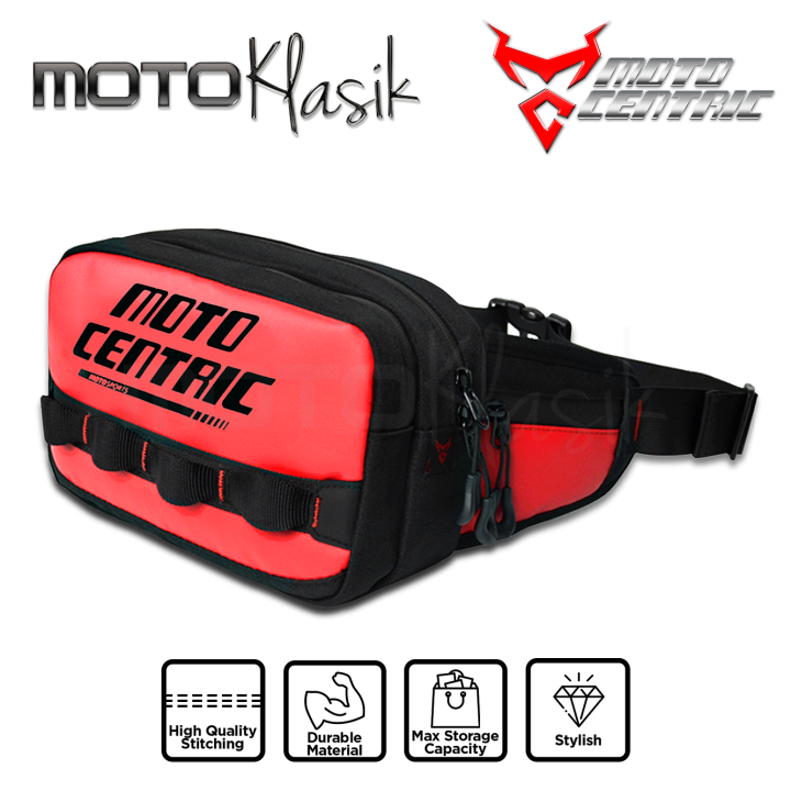 MOTOCENTRIC MC0116 MULTIFUNCTIONAL BELT BAG WAIST BAG BODY BAG UNISEX
