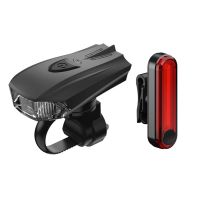 Bike Light USB Rechargeable Flashlight MTB Bicycle Highlight 1200MAh Cycling Led Light with Bicycle Taillights