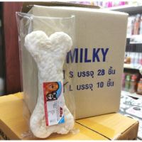 GOP ขนมสุนัข Milky-มิลกี้ กระดูกครันชี่ Size L ขายยกกล่อง​10ชิ้น กระดูกกินเล่นสุนัข ขนมหมา ขนมสัตว์เลี้ยง