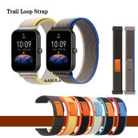 สายสายผ้าไนลอน20มม. สำหรับ Huami Amazfit Bip 3 Pro Lite S U Pop/ GTS2 GTS3 GTS4 Mini