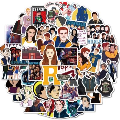 10/30/50/100pcs Riverdale Stickers Cartoon Anime Waterproof PVC Decals DIY Phone Cup Skateboard Luggage Album Kids Toy Gift