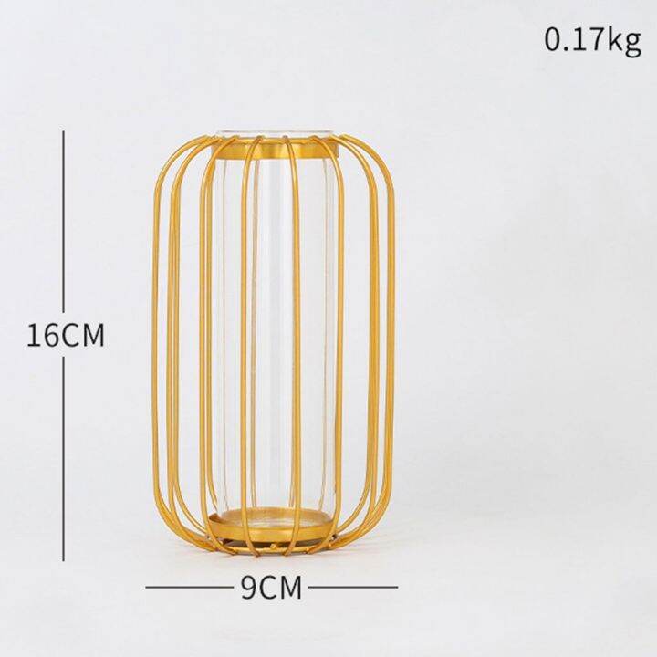homyl1-แจกันดอกไม้แก้วสีทองสไตล์นอร์ดิกสําหรับตกแต่งบ้านออฟฟิศ