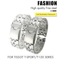 21มิลลิเมตรใหม่ T120โซลสแตนเลส Watchb สำหรับ Tissot T120407ชิ้นส่วนนาฬิกาอุปกรณ์นาฬิกาสำหรับผู้ชายสายคล้อง