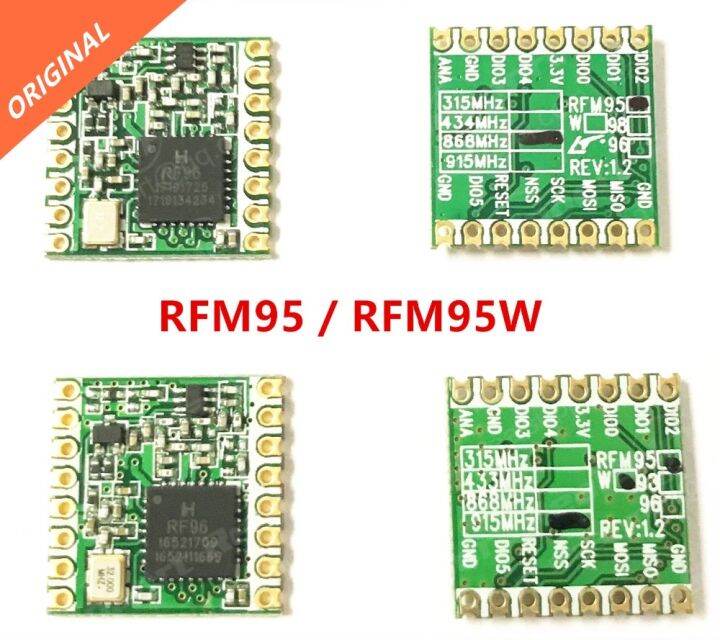 hot-sale-จัดส่งฟรี2ชิ้น-rfm95-rfm95w-868-915-rfm95-868mhz-rfm95-915mhz-lora-sx1276โมดูลรับส่งสัญญาณไร้สายเดิม