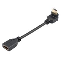 ตัวแปลง Extender อะแดปเตอร์ตัวเมียเป็น HDMI มุม90องศา