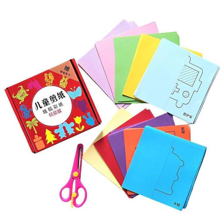 kids-paper-cutting-book-preschool-toddlers-cutting-practice-activity-book-scissor-cutting-workbook-for-gluing-counting-and-more-delightful