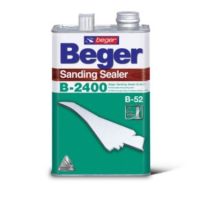 1GL Beger Sanding Sealer B-2400 เบเยอร์ แซนดิ้ง ซีลเลอร์ บี-2400 น้ำยารองพื้นไม้อุดร่องเสี้ยน ทดแทนการตีแป้ง ,ดินสอพอง