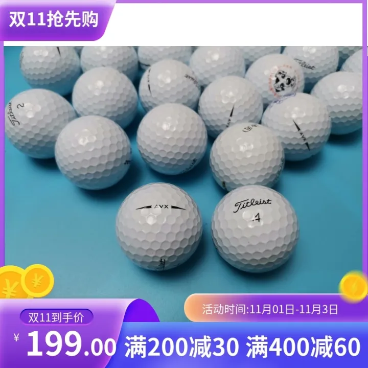 The golf Club Golf Titleist New Ball AVX Next Game Practice Used Ball