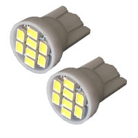 100pcs wholesale white Led T10 8 smd bulbs Car Light 194 168 192 W5W 3020 Auto Wedge lamp license plate Lighting 12V