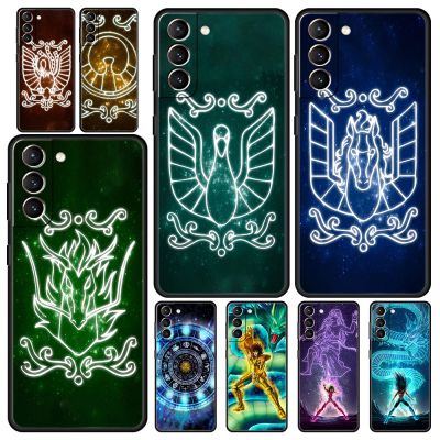 Saint Seiya Knights of the Zodiac Phone Case For Samsung Galaxy S23 Ultra S22 S21 S20 FE 5G S10 S10E S9 S8 Plus Note 20 Cover Phone Cases