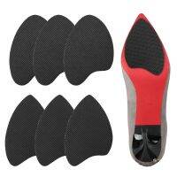 【CW】 6pcs Shoe Sole Sticker Front Forefoot Grip Protector Accessories Insert Anti-Slip for Sandal Heel Shoes