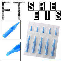 Picha 50pcs sterile disposable TATTOO nozzle เคล็ดลับเข็มหลอดผสมขนาด RT + DT + FT