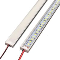 【YF】❄☾  5pcsx50cm Factory Wholesale DC12V SMD 2835 30led 3000K Hard Rigid Strip Bar shell  pc