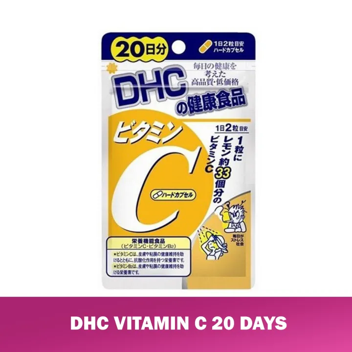 Japan DHC Vitamin C 20 days Lazada PH