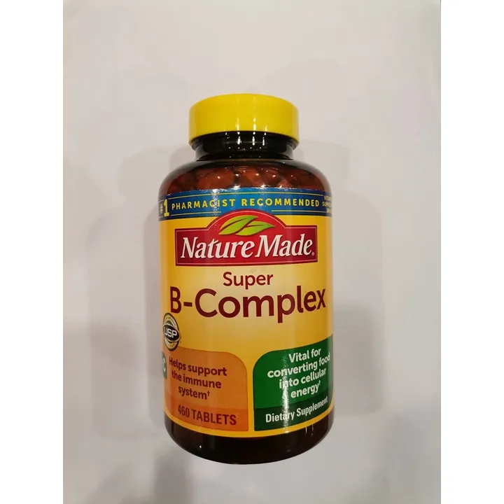 460 Tablets Nature Made Super B-Complex With Vitamin C Imported From ...