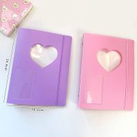 【LZ】ucvwqv Love Heart A5 Binder Photo Album Cover Storage Album Book Cover Card Holder Sticker DIY Kpop Photocard Collect Book Stationery
