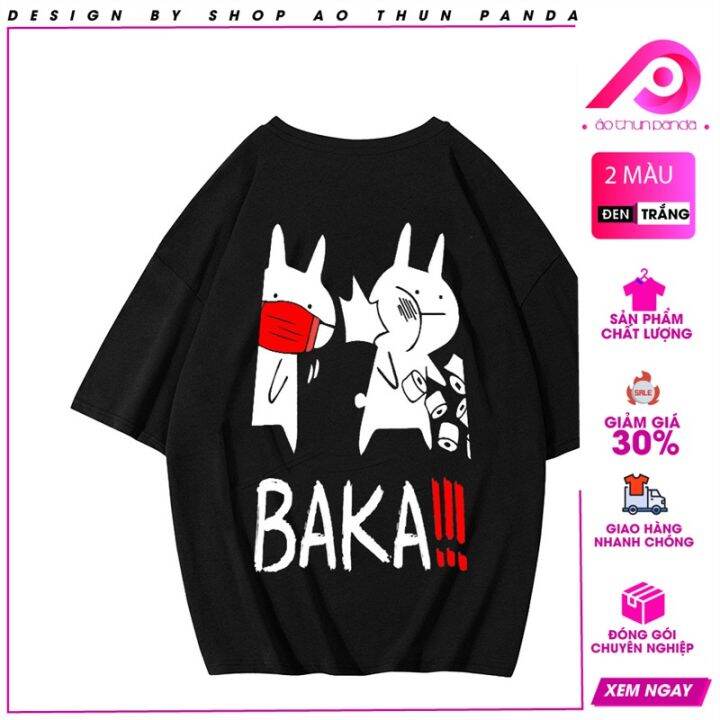 Áo phông nữ Baka! Idiot! Funny Japanese Anime Shirt For Men Women Gift T-Shirt PANDA MANGA JAP202111038 Áo phông nữ Baka! Idiot! Funny Japanese Anime Shirt For Men Women Gift T-Shirt PANDA MANGA JAP202111038