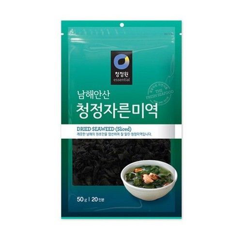 ไดรด์-ซีวีด-สไลซ์-สาหร่ายแห้ง-ชนิดตัด-ตรา-ชองจองวอน-dried-seaweed-sliced-chungjungone-brand