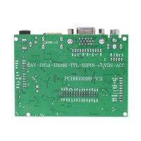 【2023】 lswidq AT070TN90/92/94 7นิ้ว VGA 50pin Driver LCD TTL LVDS บอร์ด P9JD