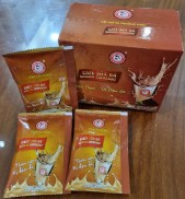 Café sữa đá Saigon Espresso hòa tan Hộp giấy 10 gói, 24g gói. KLT 240g hộp