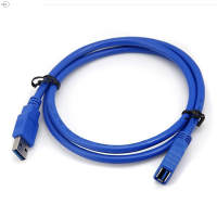 Cjing 0.5M USB 3.0 A MALE TO A FEMALE EXTENSION CABLE SUPER Speed Blue Color CORD