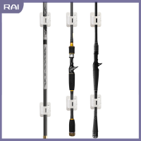 【RAI】 Wall MOUNTED Fishing Rod Rack Storage คลิปยึดที่ยึดแร็ค Organizer