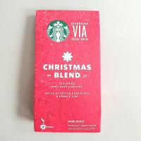 ลดราคา ลิมิเต็ด กาแฟ สตาร์บัคส์ Christmas Blend  2022 starbucks via coffee ของใหม่ ของแท้จากshopค่ะ exp 06/23