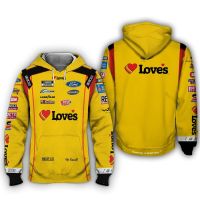 Fanmade Michael McDowell NASCAR 2022 Racing 3D print lightweight Hoodie s-5xl