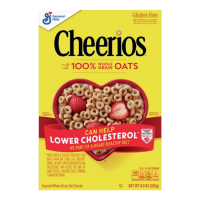 General Mills Cheerios Oat Cereal เจเนอรัล มิลส์ เชียริโอส์ โอ๊ตซีเรียล ธัญพืชข้าวโอ๊ตผสมข้าวสาลีและข้าวโพดอบกรอบ 252 กรัม