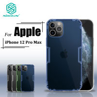 Nillkin หรูหรา นุ่ม ซิลิโคน เคส สำหรับ Iphone 12 / 12 Pro / 12 Mini/12 Pro Max เคสโทรศัพท์ TPU ซิลิโคนแบบใสกันกระแทกฝาหลัง