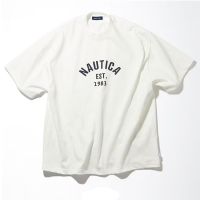 Original NAUTICA embroidery 330g loose short-sleeved T-shirt summer cityboyNAUTICA1983