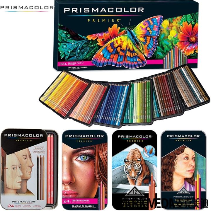 ชุดดินสอสีน้ำมันดินสอ-prismacolor-ของแท้2023ชุด12-24-36-48-72-132-150โทนสีผิววัสดุภาพบุคคล