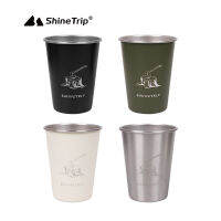 ShineTrip ชุดแก้วสแตนเลส 4 ใบ Camping Cup