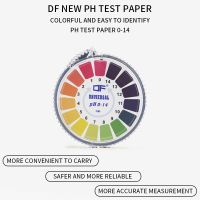 【HOT】 Discount_Bazar แผนภูมิกระดาษทดสอบคลอรีนกระดาษทดสอบค่า PH 5ม./ม้วน Ing กรดอัลคาไลน์ทดสอบการวัดน้ำตัวบ่งชี้กระดาษช่วง0-14