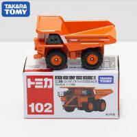 TAKARA TOMY อัลลอยวิศวกรรมรถ1185รุ่นของเล่นเด็กหมายเลข102รถบรรทุกการถ่ายโอนข้อมูล333678