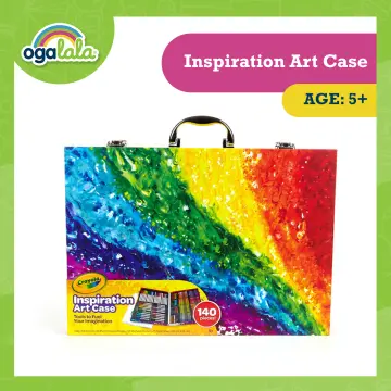 Crayola Inspiration Art Case Coloring Set - Pink (140 Count), Art