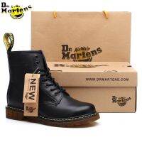 Dr.martin Boots Martens Martin Doc 1460สไตล์อังกฤษหนัง Martin Boots คู่กลาง Tube รองเท้ากันน้ำรองเท้าผู้ชายรองเท้าผู้หญิง Shoes