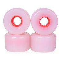 4Pcs 63X40mm Skateboard Wheels Longboard 78A Low Noise Wear-Resisting Road Field Street Skating 85% Springback