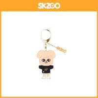 Kpop Straykids Cartoon Skzoo Concert Transparent Keychain Pendant D-shaped Keychain