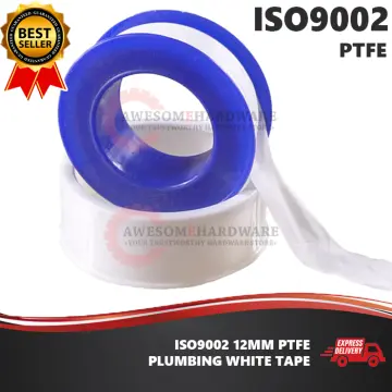 VAGO Seal White Tape / Water Pipe White P.T.F.E. Seal Tape / White Tape /  Plumbing Tape ( 12mm x 0.075mm )水喉白胶布