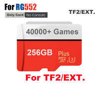 256G เกม Anbernic ใหม่ RG552 R เกมคอนโซลมือถือ TF Card Linux ระบบ RG552การ์ดเกม