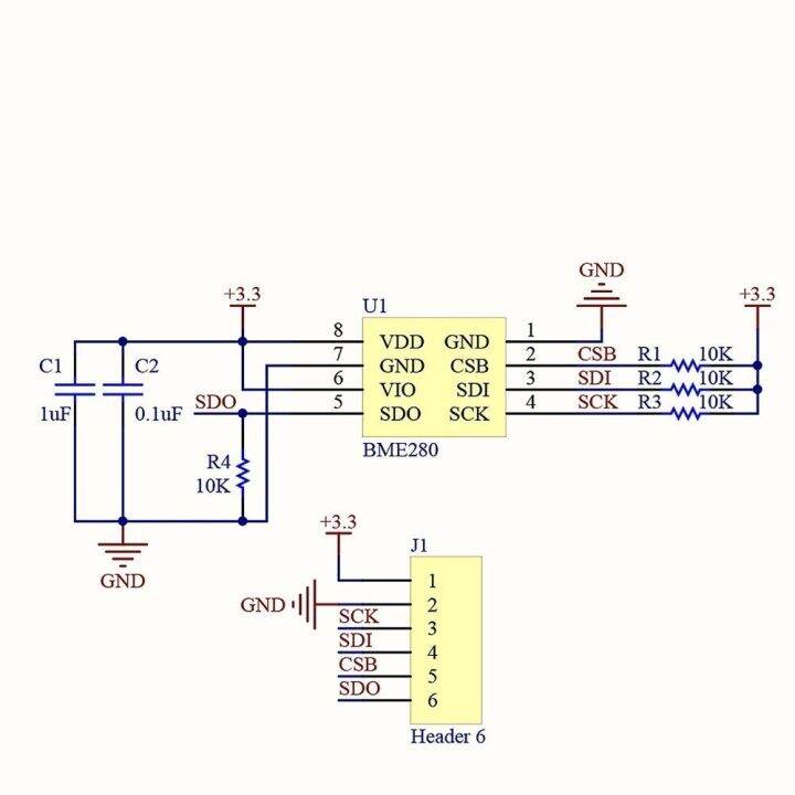 gy-bme280-gy-bme280-3-3-precision-เครื่องวัดระยะสูงความดันบรรยากาศ-bme280-bmp280เซนเซอร์โมดูล