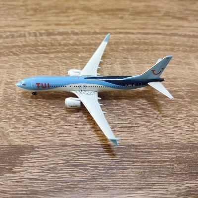 8.5CM 1:500 Scale B737 MAX 8 TUI Fly Airlines Alloy Aircraft Model Metal Diecast Plane Airliner With Landing Gear Collection