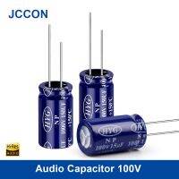 10Pcs Audio Capacitor 100V HIFI Audiophile Frequency-Divided Capacitors NPBP For Speaker Equipment 1.5uF~100uF