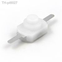 ✟✁  10PCS 12x8MM DC 30V 1A White On Off Mini Push Button Switch for Electric Torch 1208YD Self Locking