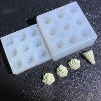 3D Mini Ice Cream Cone Keychain Resin Molds DIY Popsicles Food Play Pendant Silicone Mold Handmade Jewelry Making Tools