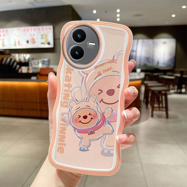 เคสคลังสินค้าพร้อมสำหรับ-vivo-s15-pro-เคสมือถือ-vivo-s15pro-น่ารักเคส-tpu-นิ่มลายการ์ตูนลายคลื่นกรอบใส